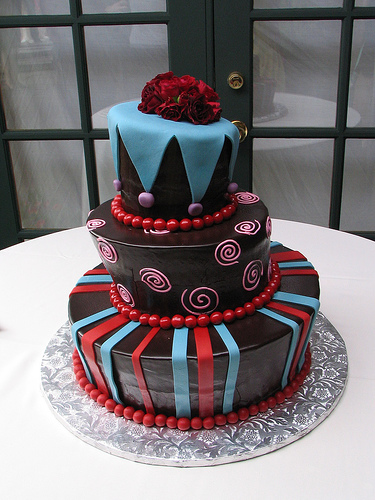 Mad Hatter Wedding Cake - Unique Wedding Cake Pictures
