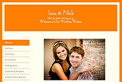 Wedding Website Save the Dates