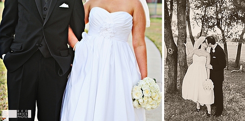 Real Wedding Pictures - the Dress