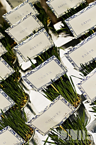Real Wedding Pictures - Place Cards