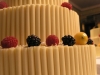 Berries and White Chocolate Wedding Cake