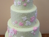 Pink and Green Wedding Cakes