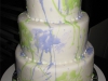 Jackson Pollock-Inspired Wedding Cake Pictures