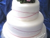 Fondant White Wedding Cake Pictures