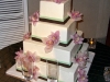 Square Wedding Cakes - 4 Tiers