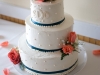 White Wedding Cakes - Asymmetrical Tiers