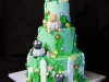 Awesome Whimsical Sheep Wedding Cake