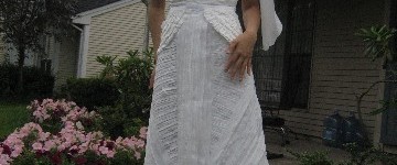 Toilet Paper Wedding Dress - from cheap-chic-weddings.com
