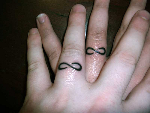 Infinity Ring Tattoo Designs 5