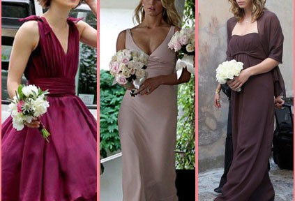 Celebrity Bridesmaid Dresses