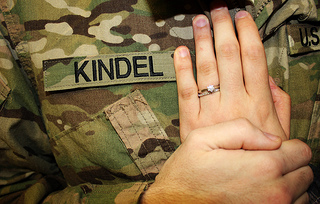 military wedding vows